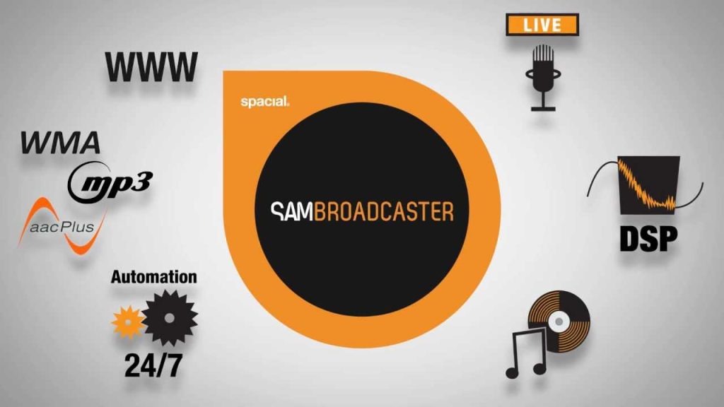 SAM Broadcaster 2022.8 Crack + Serial Key Tải xuống miễn phí