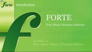 Forte Notation FORTE 12 Premium 12.2.0 Crack + khóa nối tiếp